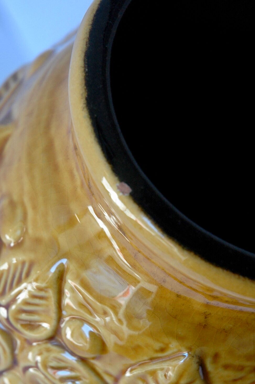 Ceramic vase Lava Carstens West Germany