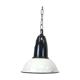 Suspension en émail blanc