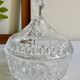 Small glass candy dish