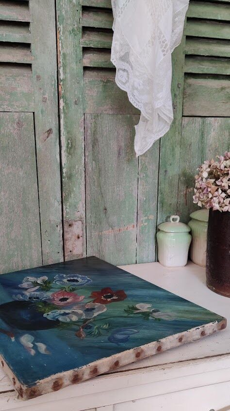 Painting on canvas by H. Fretin-Lunel