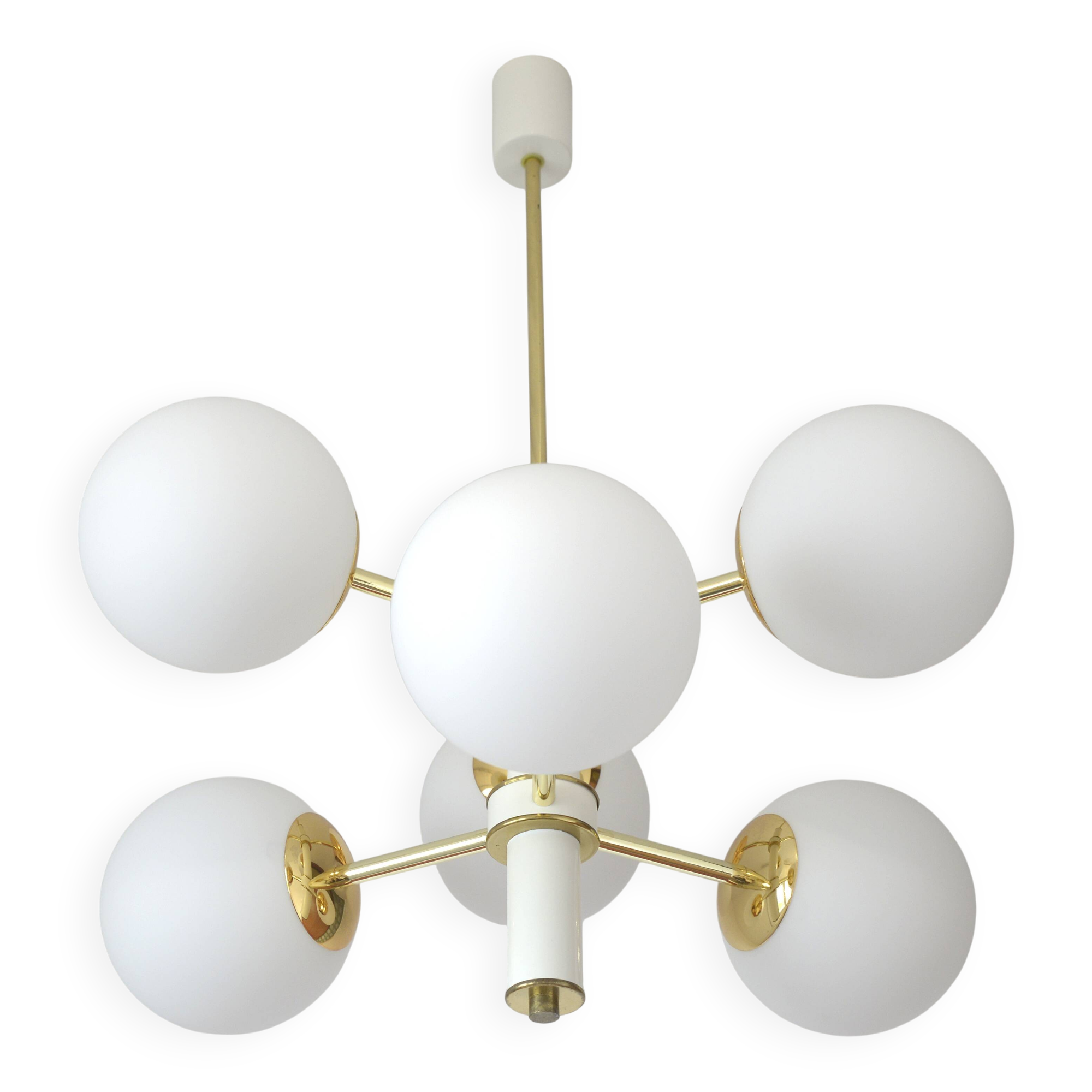 Sputnik  MCM hanging lamp vintage pendant light Space Age  style 1970's