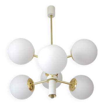 Sputnik  MCM hanging lamp vintage pendant light Space Age  style 1970's
