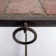 Brutalist Spanish Iron and Tile Coffee Table - circa 1920s