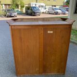 Louis XVI display case in solid wood