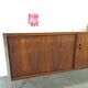 Enfilade en palissandre plus fin avec chromen poten, vintage kast