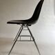 Ensemble de 4 chaises DSS  Charles et Rey Eames pour Herman Miller 1950