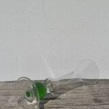 Vase en verre de Murano vert