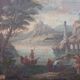 Coastal Landscape, Oil On Canvas, Italy, 18th Century
