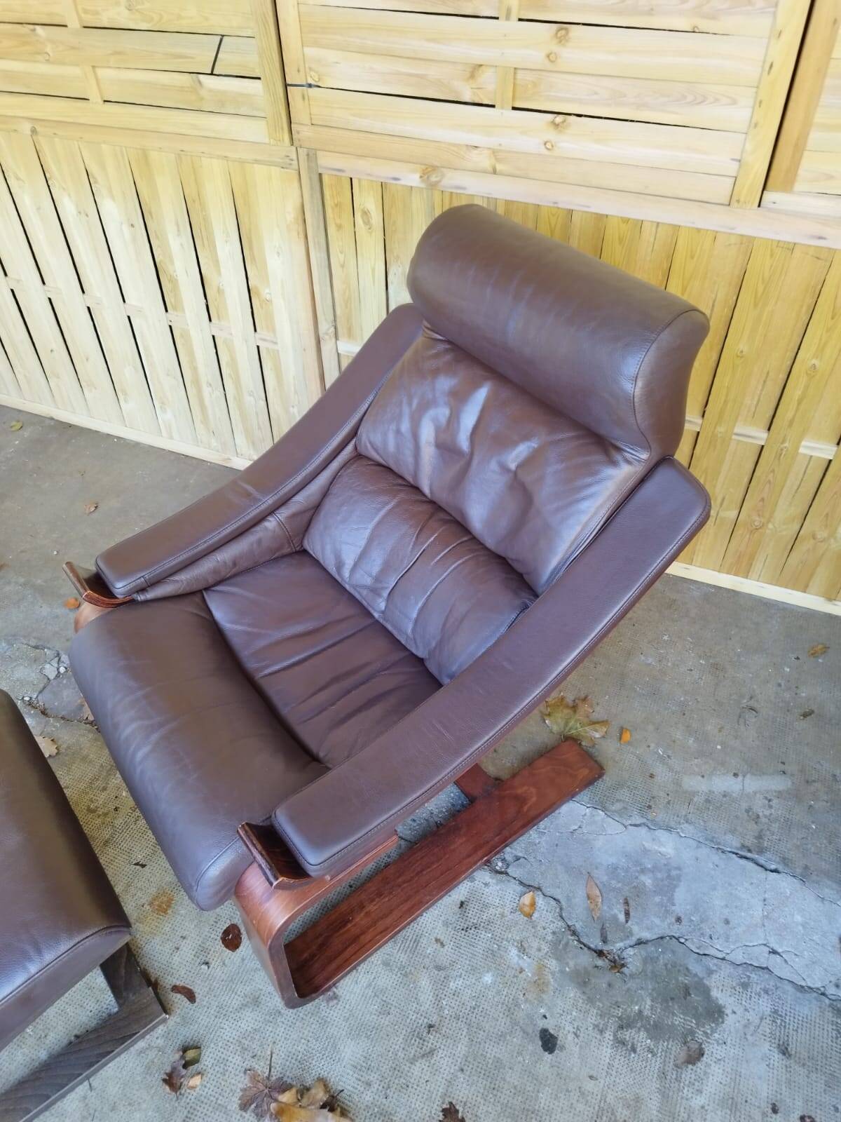 Scandinavian armchair "Kroken" - Nelo 1970 edition