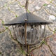 Vintage lantern suspension, Maison Lunel spirit, 50s