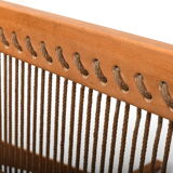 Fauteuil à dossier haut CH-03 par Hans J. Wegner