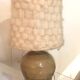 Small lamp in glazed stoneware
