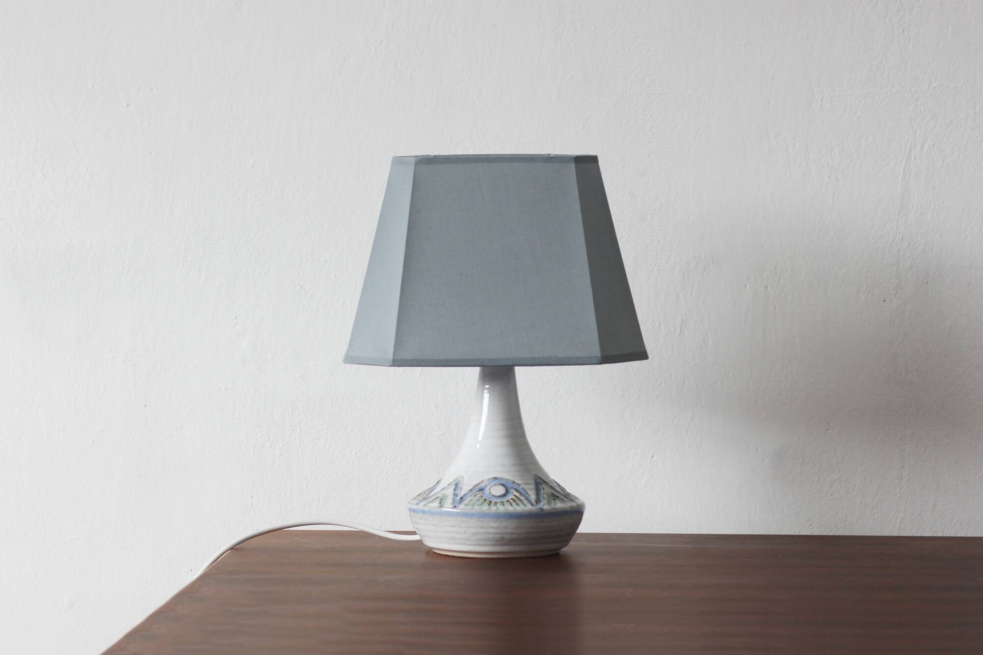 Ceramic Table Lamp from Søholm Stentøj, Denmark, 1960s