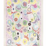 Textile suzani hand embroidered 220 x 150 cm