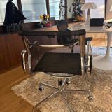 Set of 7 Charles and Ray Eames armchairs by Vitra model EA 117