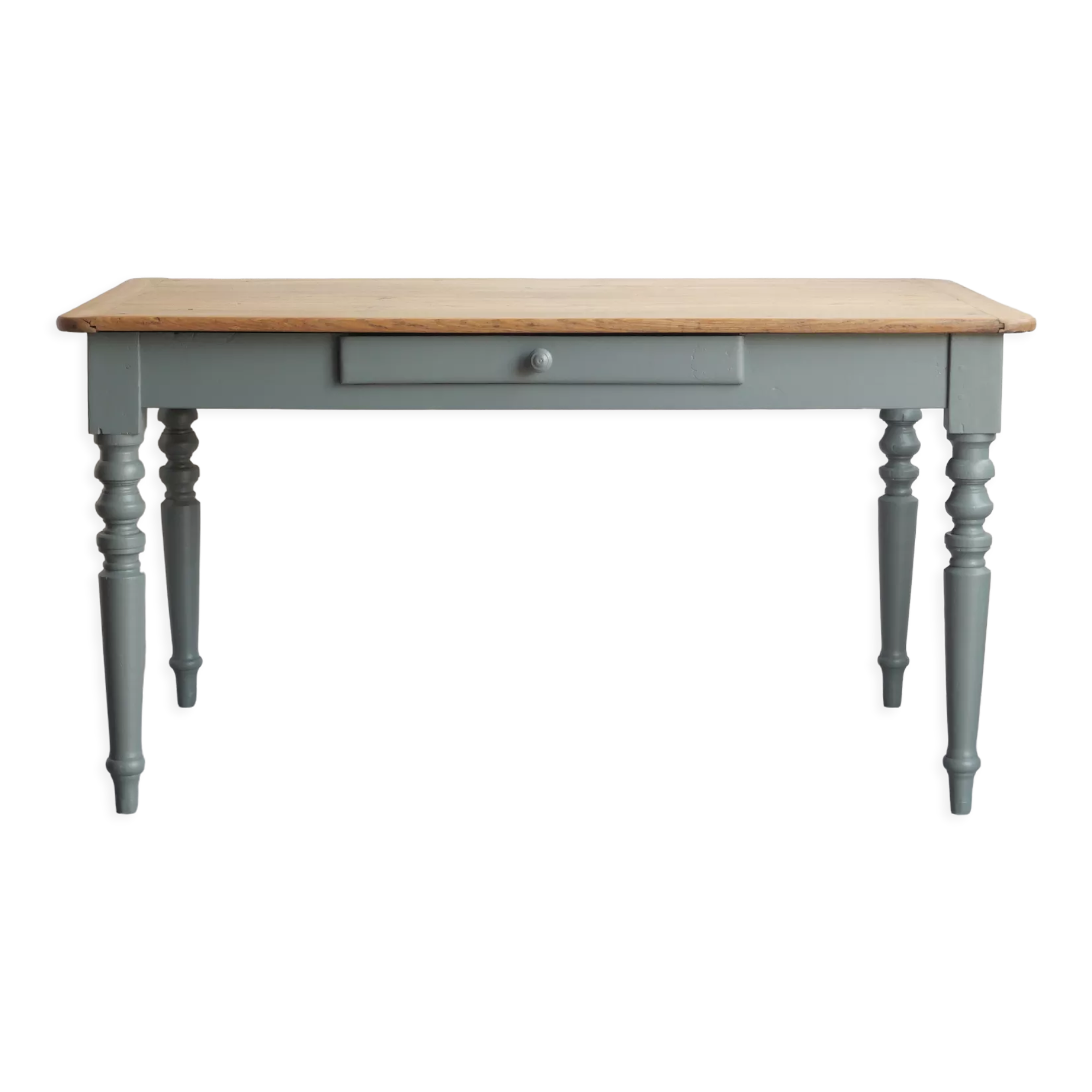 Renovated old oak table