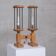 Paire de lampes de table de Guillerme et Chambron