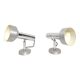 Pair wall lamps spot 70s