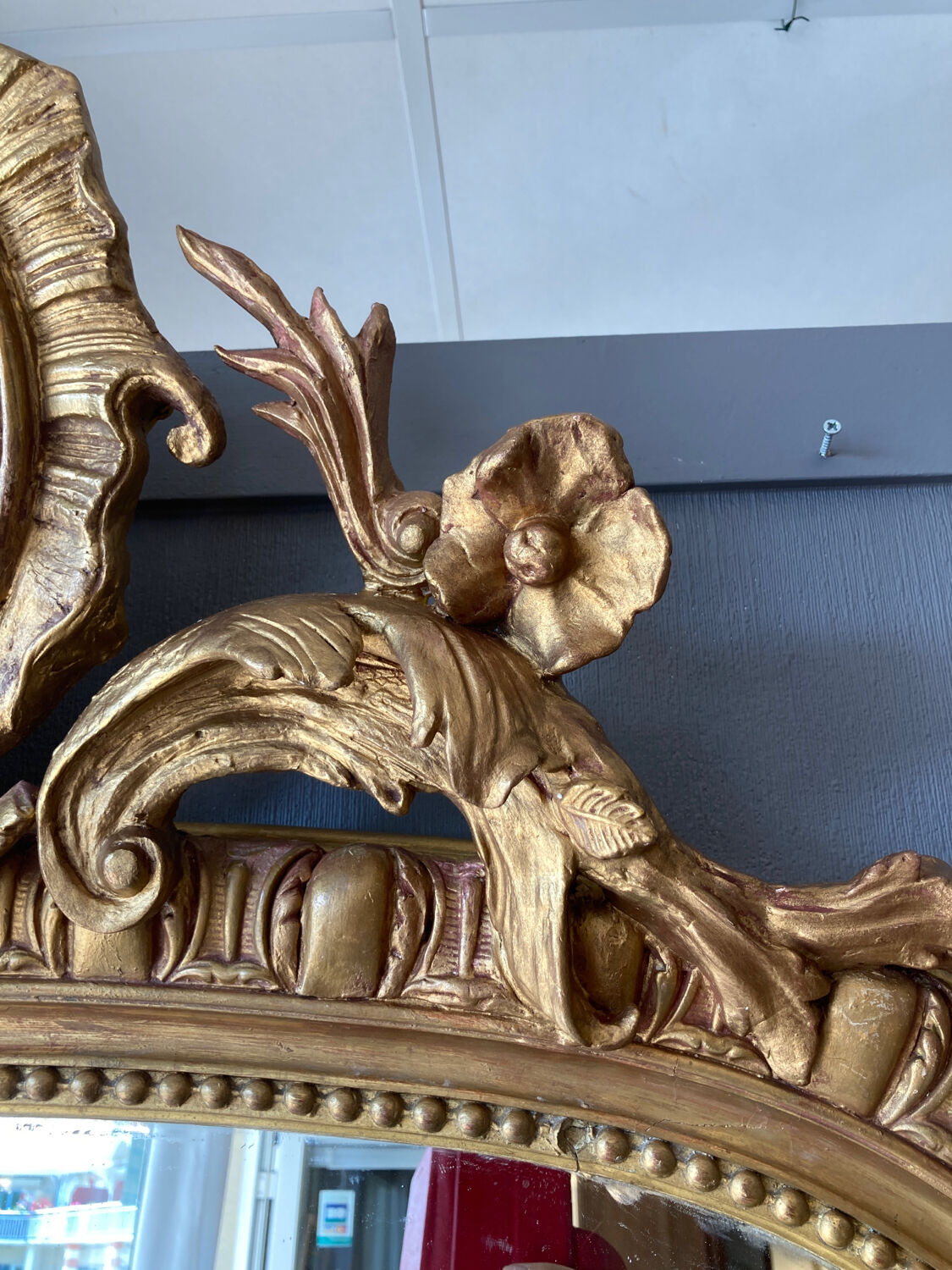 Golden mirror high 2m old