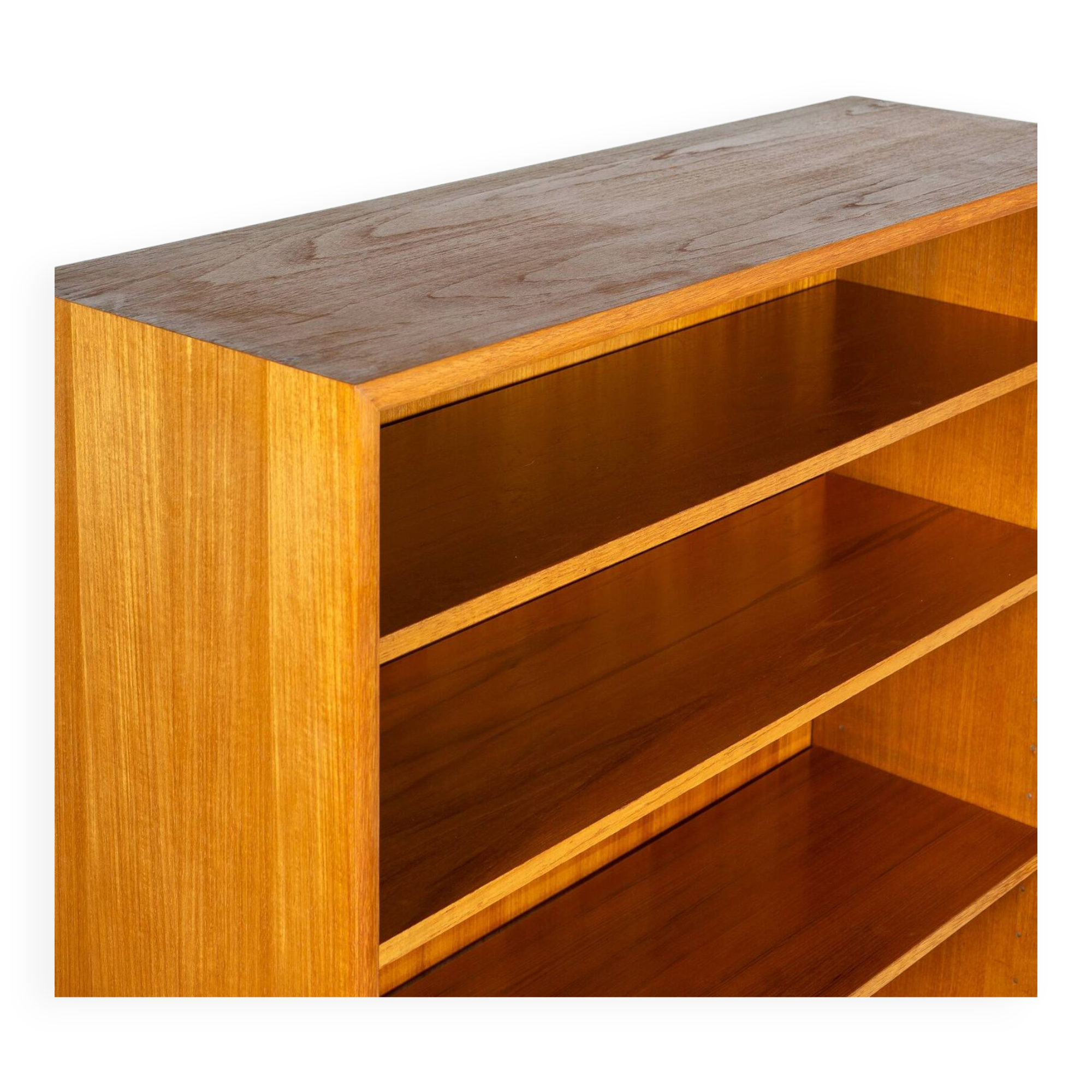 Mid Century Teak Bookcase or Library from Germany, circa 1950