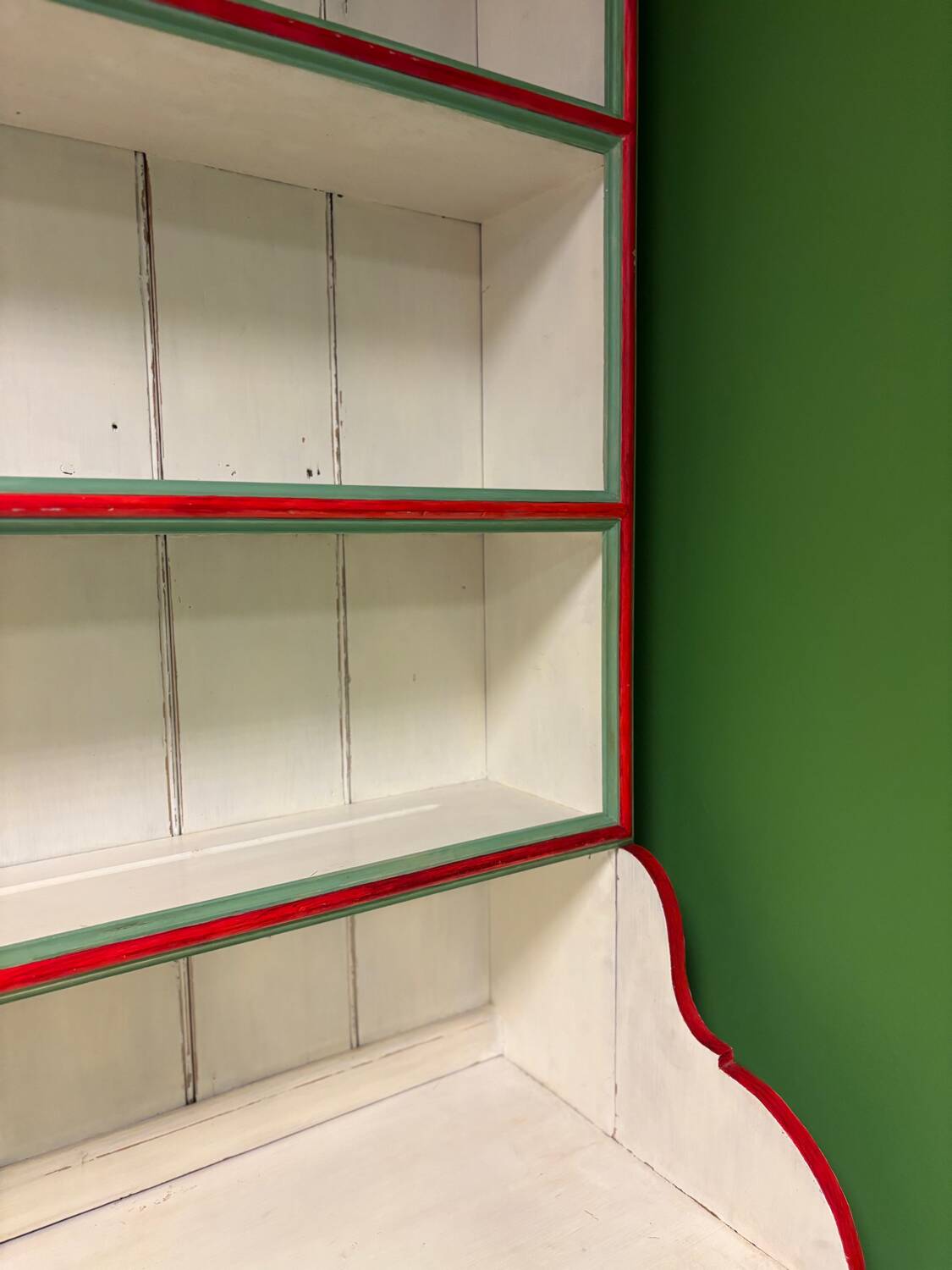 Hand-painted folk wardrobe