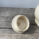 Digoin ceramic teapot with flowers