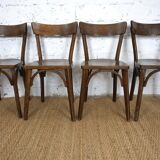 4 vintage bistro chairs