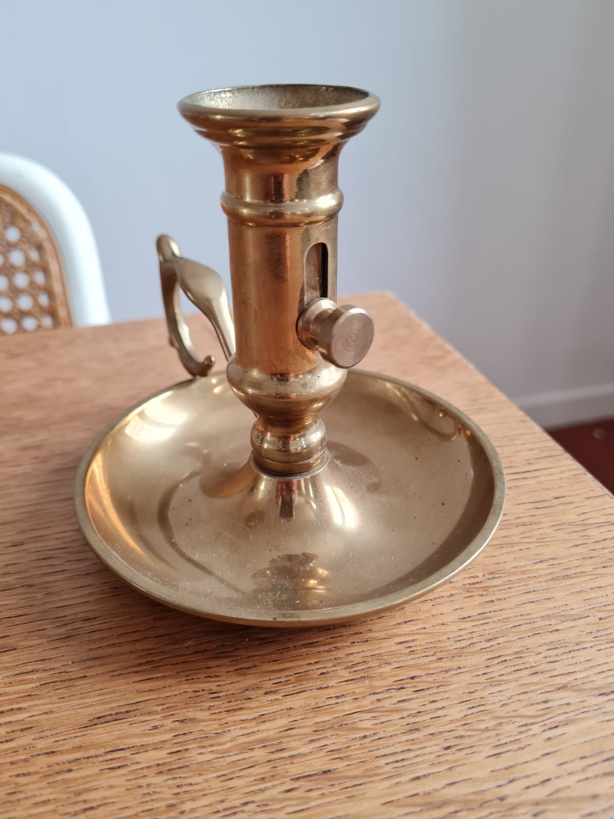 Brass candlestick