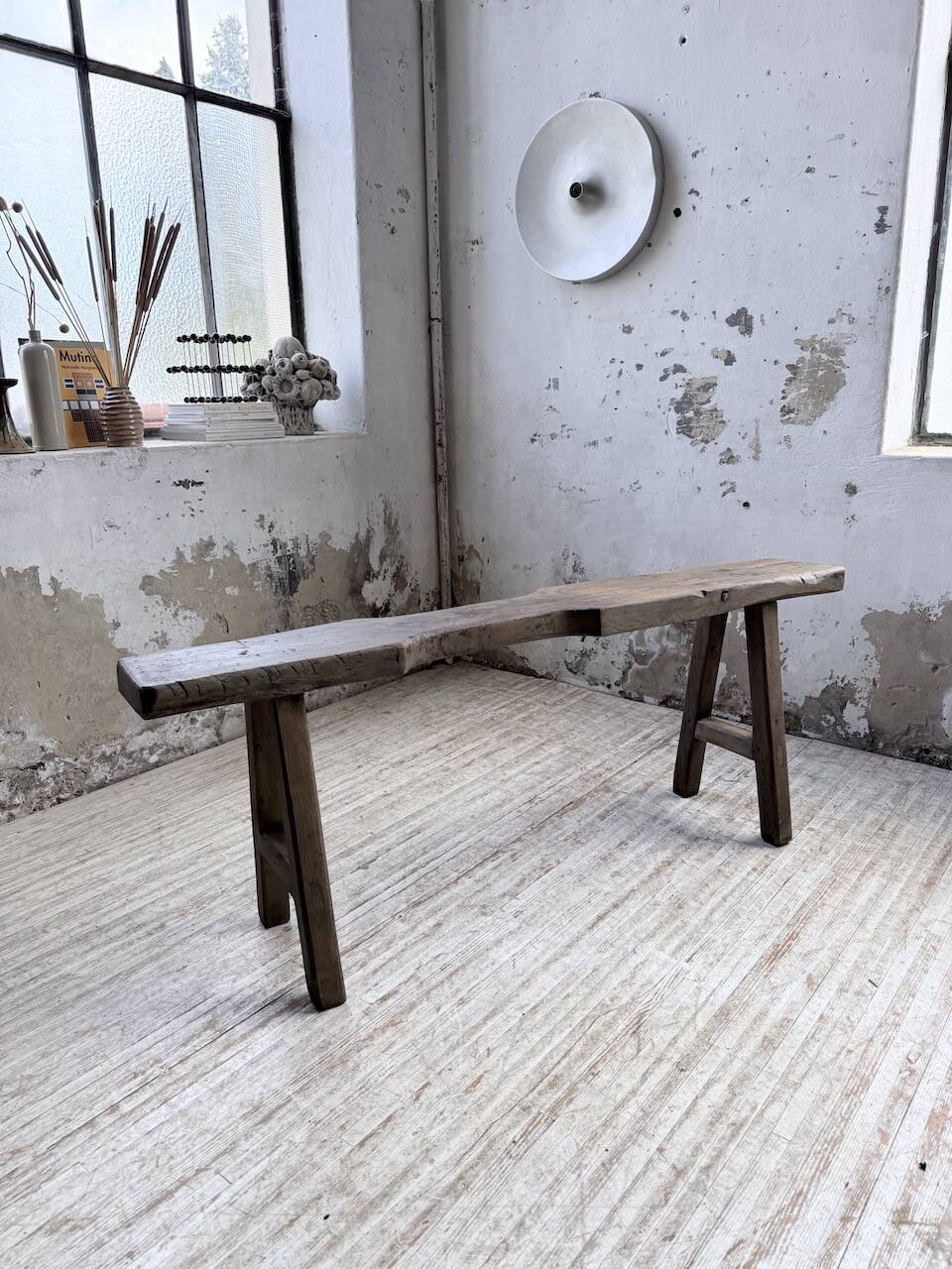 Banc console établi 1950