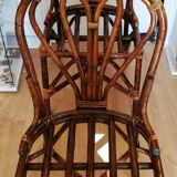 Pair of bamboo chairs circa 1970