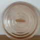 Sucrier en verre rose