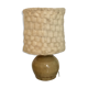 Small lamp in glazed stoneware