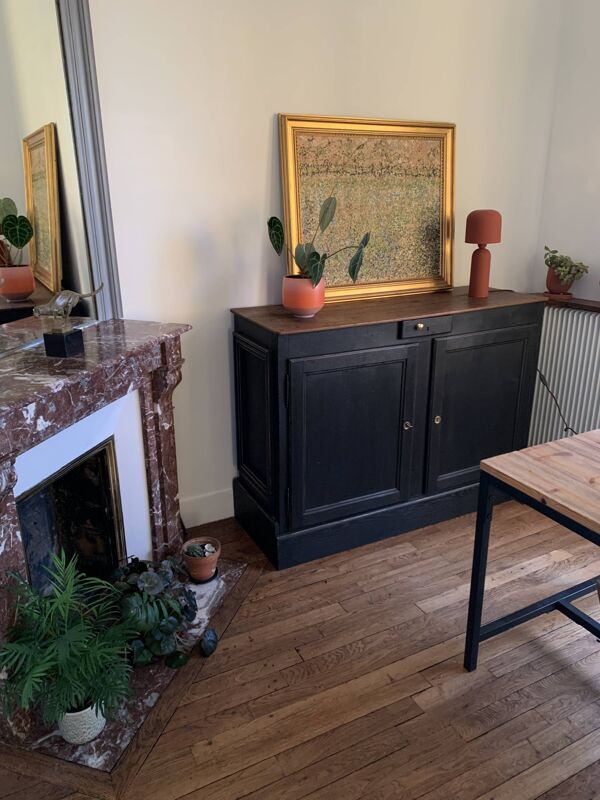 Comptoir ancien en bois