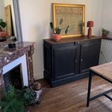 Antique wooden counter