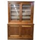 Vintage wooden display cabinet / school cabinet / apothecary cabinet