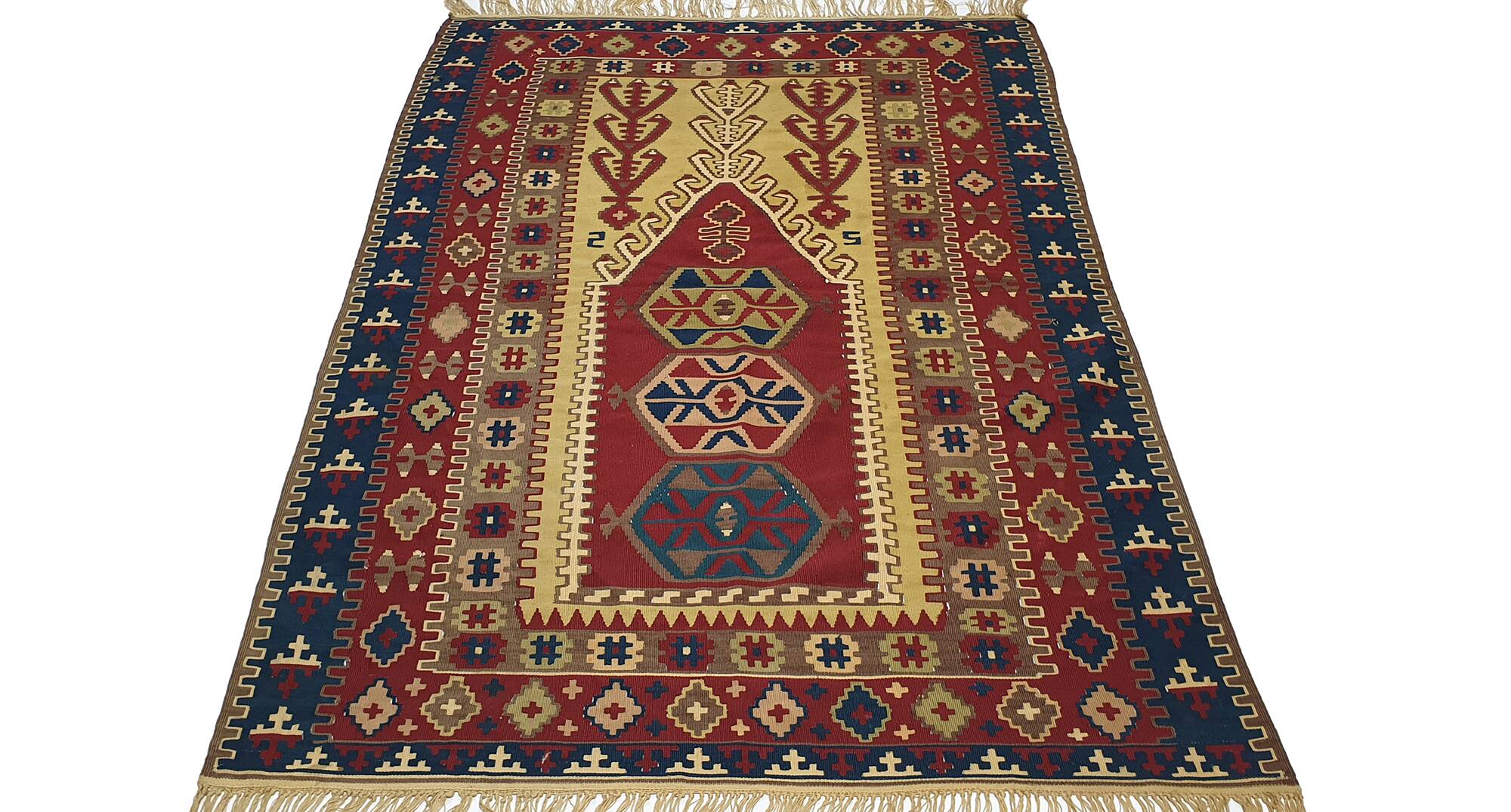 Turkish kilim rug, 170x114 cm, MYK-818