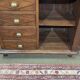 Indian teak chest of drawers from the 1970s