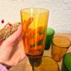 Verres Vereco ambrés