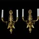 Paire d’appliques Napoléon III