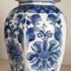 Old chinese potiche porcelain signed ginger pot h.27cm