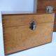 Cinq boîtes bois vintage