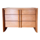 Commode moderniste années 70/80 en merisier plaqué