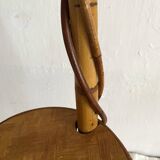 Vintage rattan plant holder