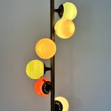 Designer floor lamp model 'galassia' stilnovo style, italy