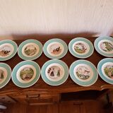 Assiettes à dessert