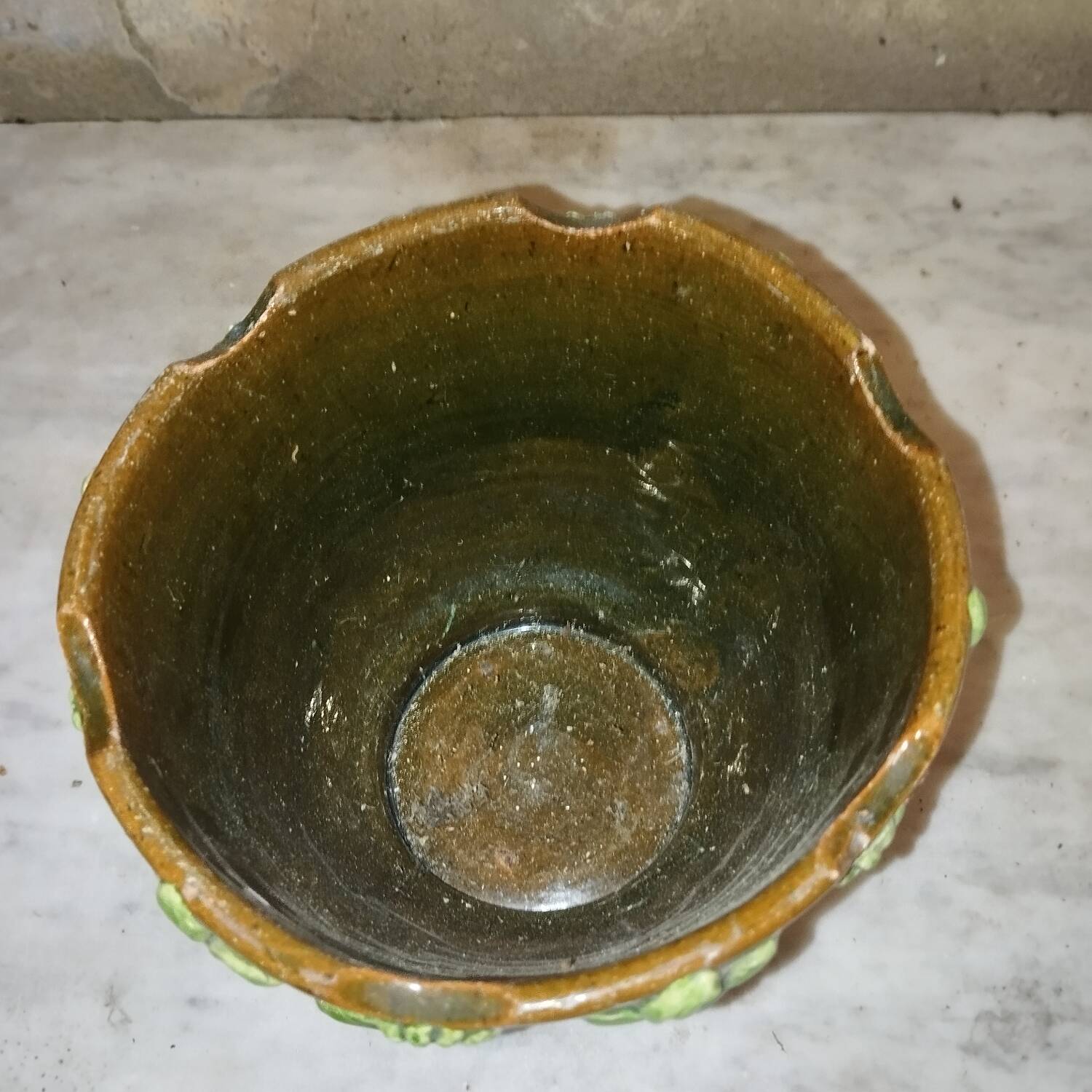 Force Lambège Bordeaux terracotta flowerpot