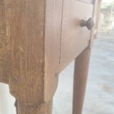 Butcher's block old wooden preparation table
