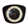 Horloge murale Flash transistor formica noir