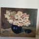 Huile sur panneau germaine luquet bouquet de fleurs