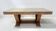 Art Deco desk table in cerused oak from the 20th century.